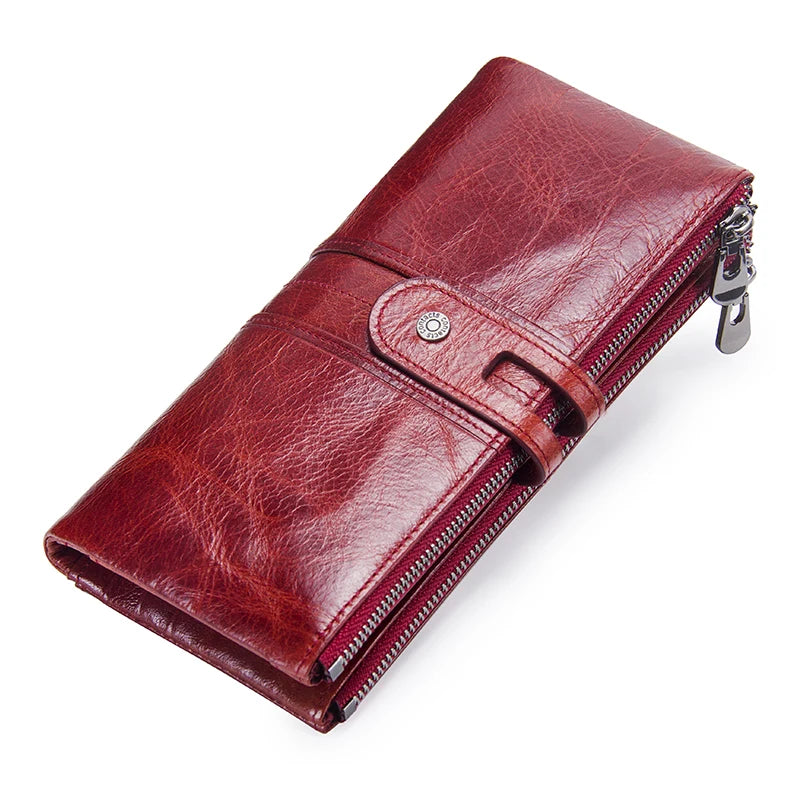 Leather Clutch Wallet