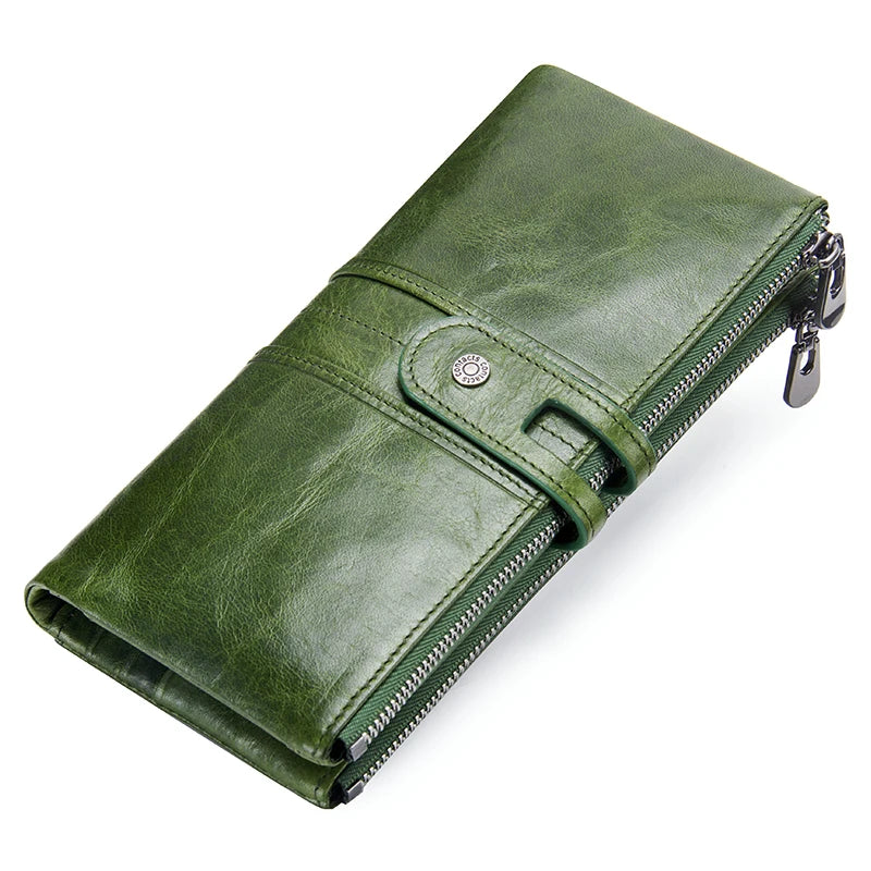 Leather Clutch Wallet