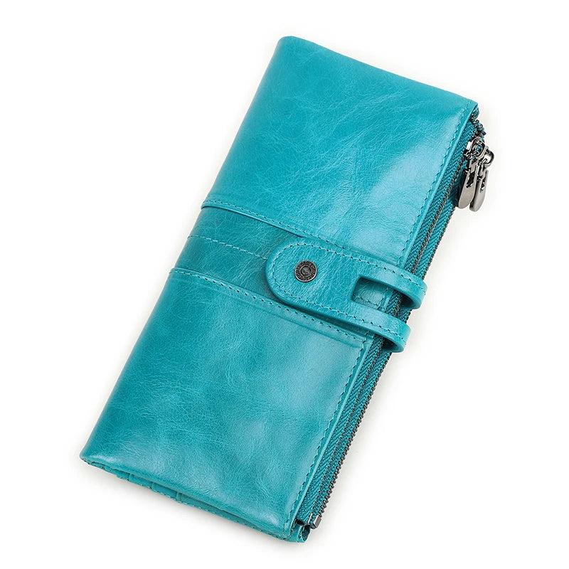 Leather Clutch Wallet