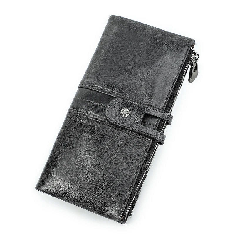 Leather Clutch Wallet