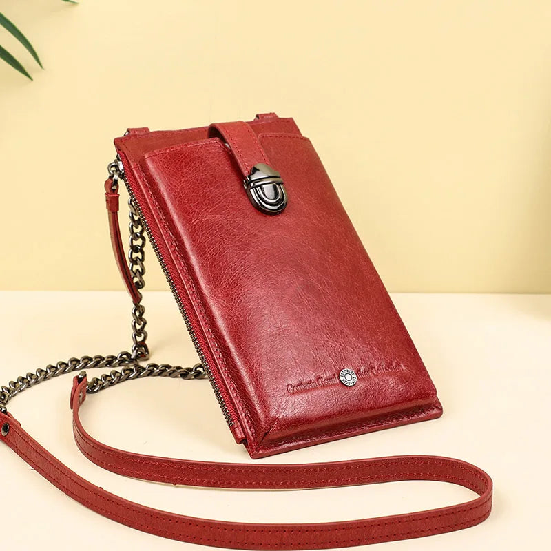 Leather Shoulder Bag/Card Holder