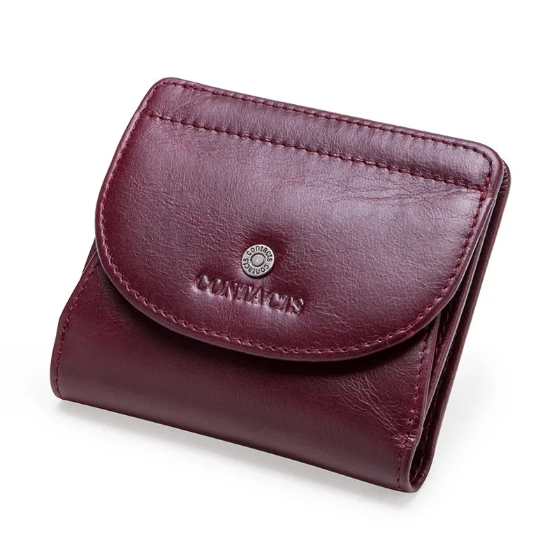 Leather Short Wallets