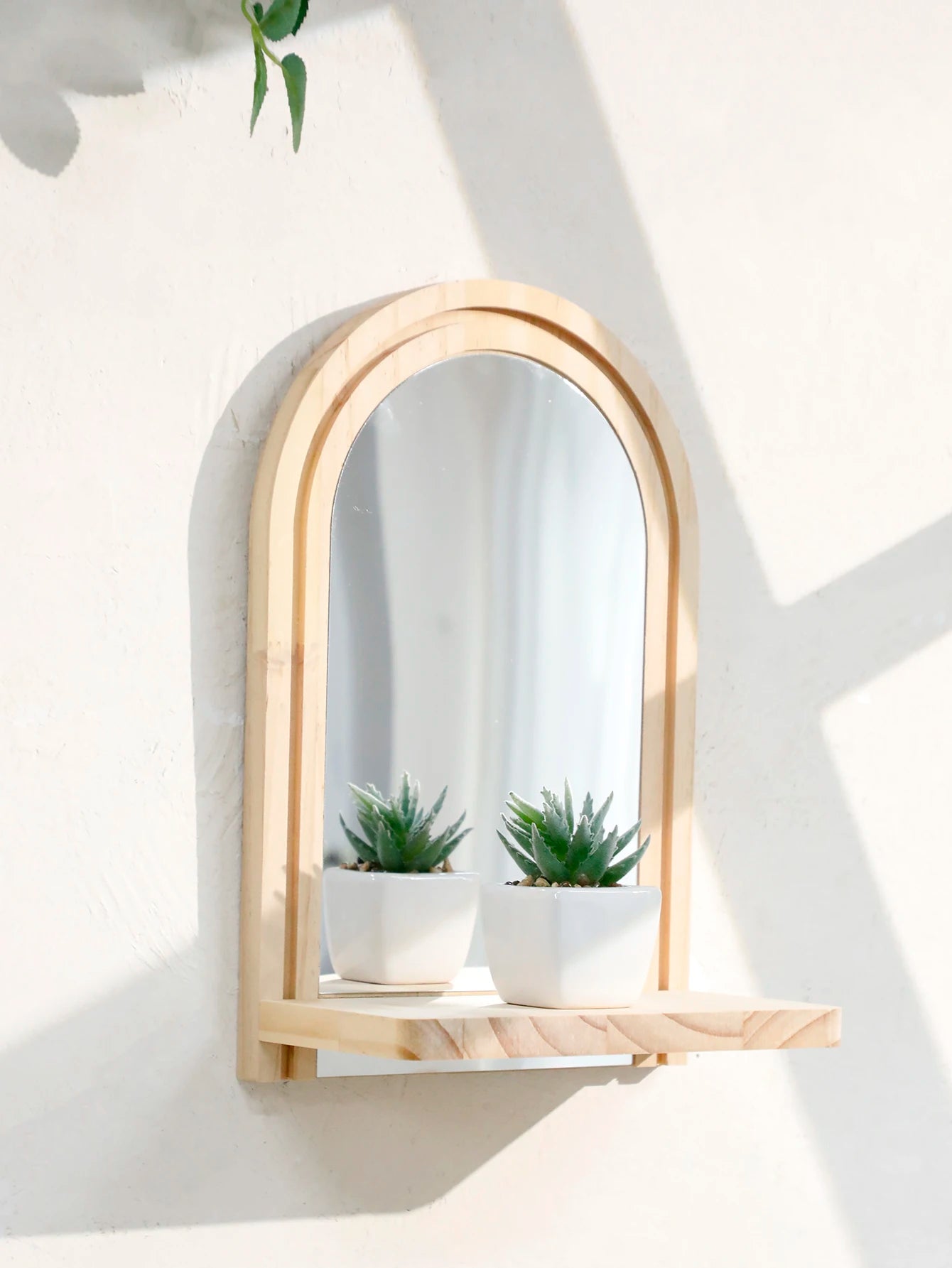 Boho Wooden Wall Shelves