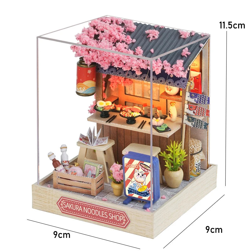Miniature DIY 3D Puzzle Small House
