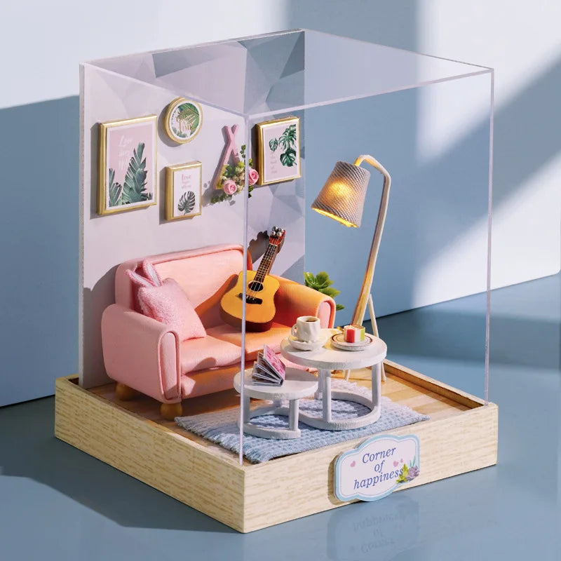 Miniature DIY Small House Kit