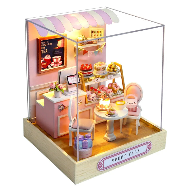 Miniature DIY Small House Kit
