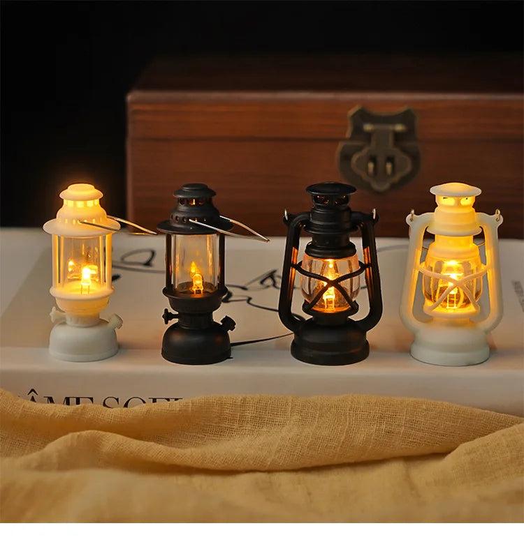 Miniature LED Retro Lantern