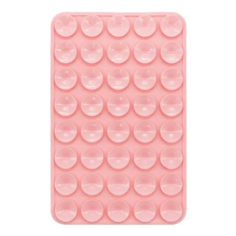 1-3pcs Double Sided Silicone Suction Cup Phone Case Detachable Stand Anti-Slip Mobile Phone Fixed Pad For Hands-Free Selfies