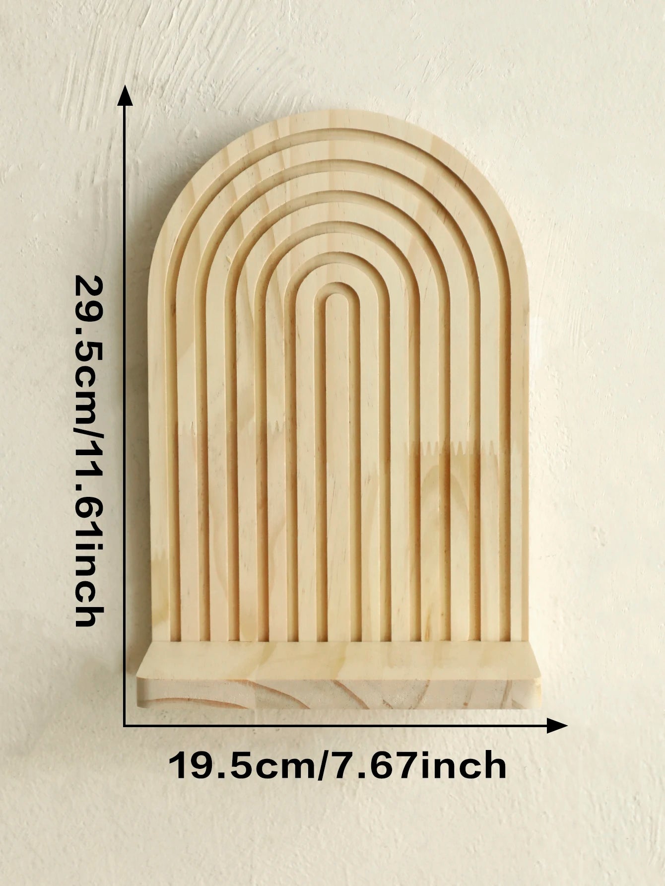 Boho Wooden Wall Shelves