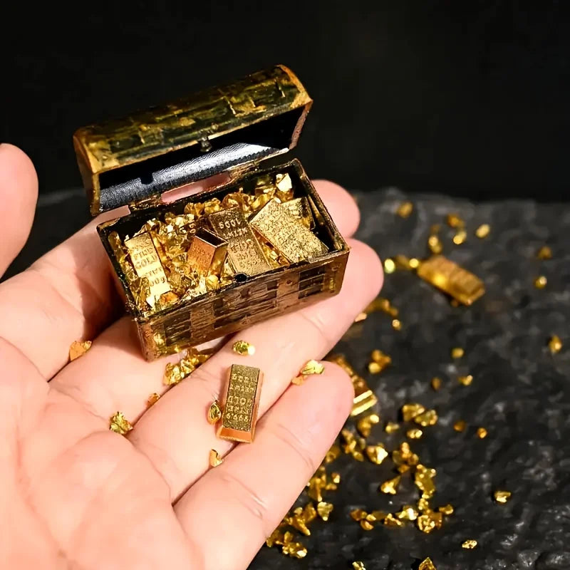 Miniature Pirate Treasure Chest