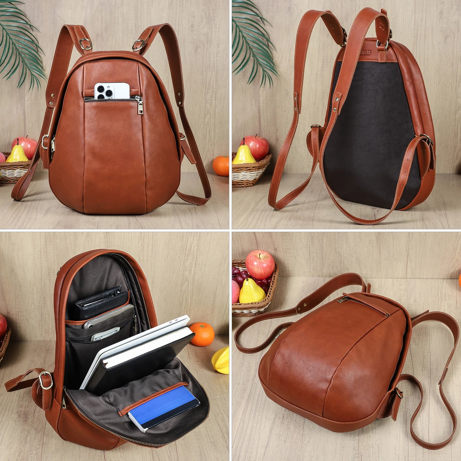 Leather Small Backpacks