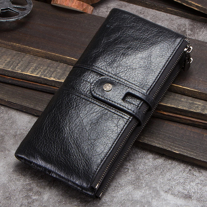 Leather Clutch Wallet