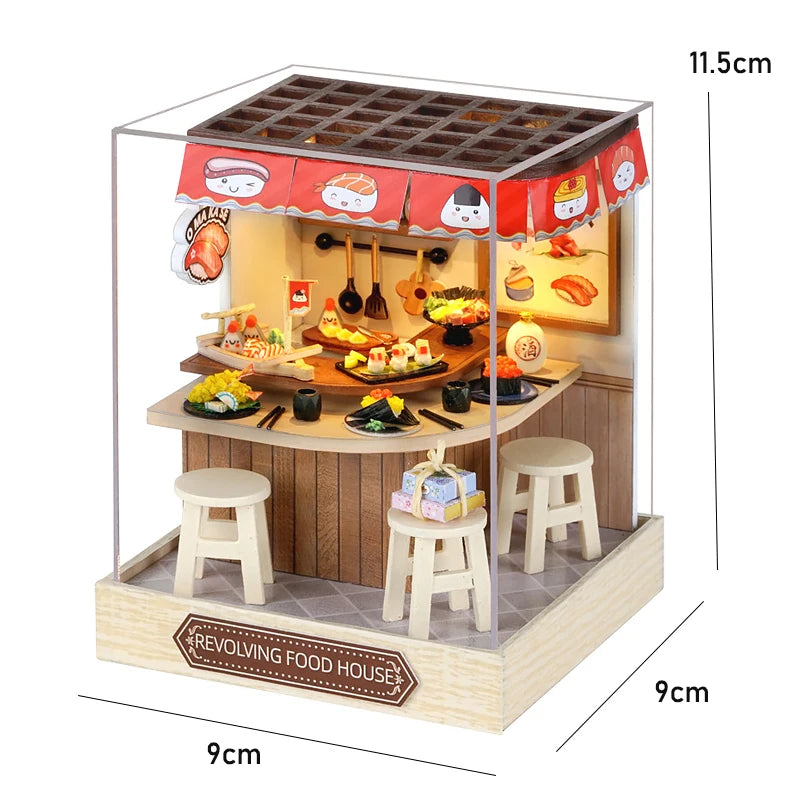 Miniature DIY 3D Puzzle Small House