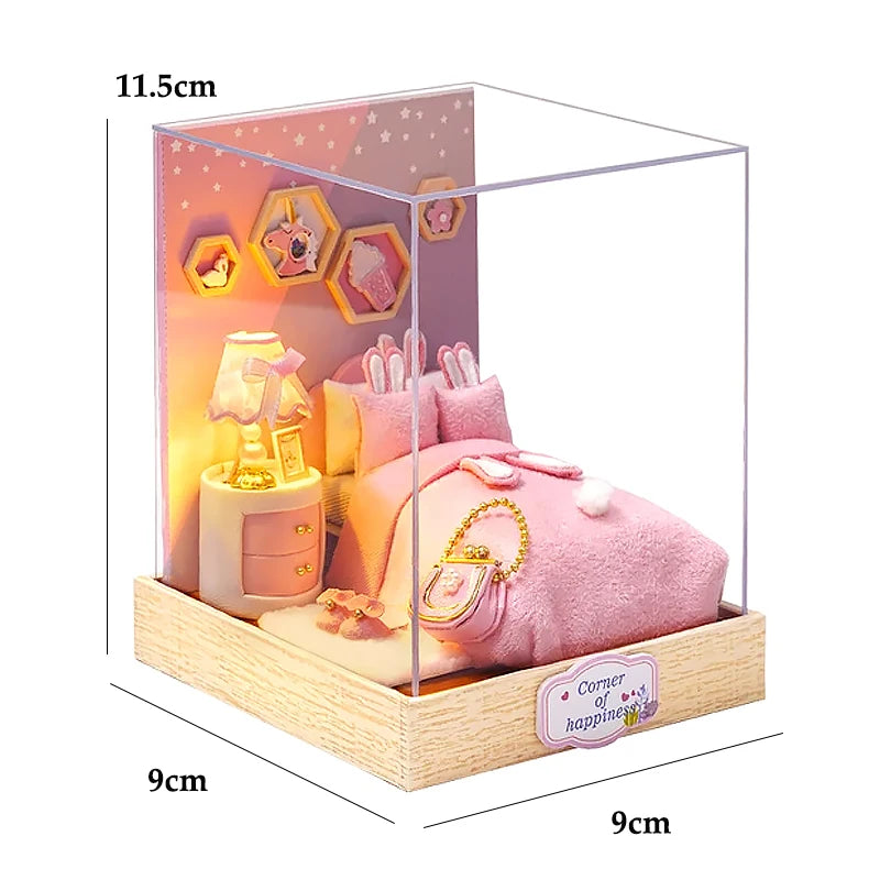 Miniature DIY 3D Puzzle Small House