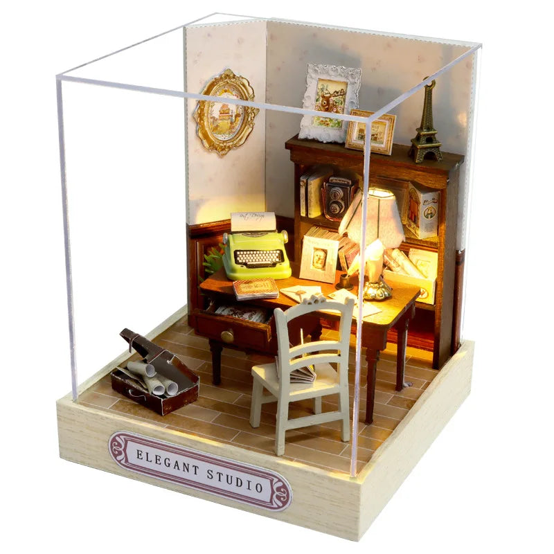 Miniature DIY Small House Kit