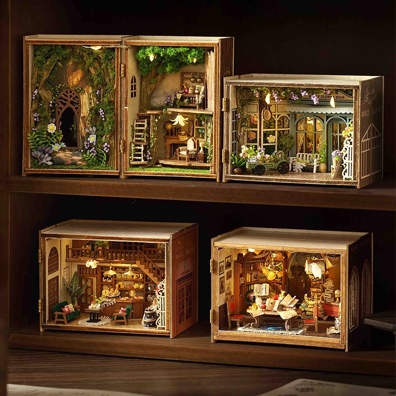 Miniature DIY 3D Puzzle Small House