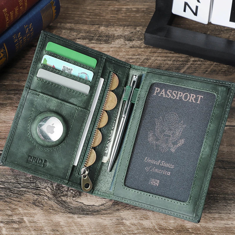 Leather Passport Wallet