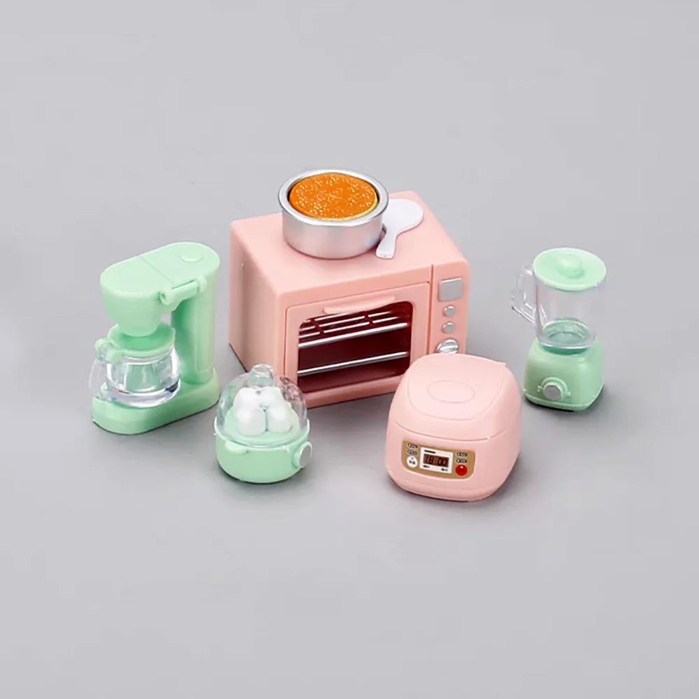 Miniature Oven & Food