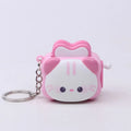 Cute Bread Maker Panda Creative Keychain Decompression Toy Accessories Exquisite Keychain Cartoon Gift