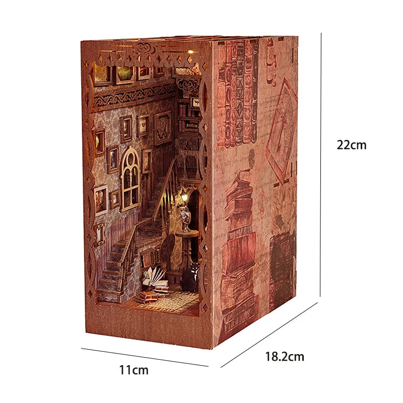Miniature DIY 3D Book Nook Kit