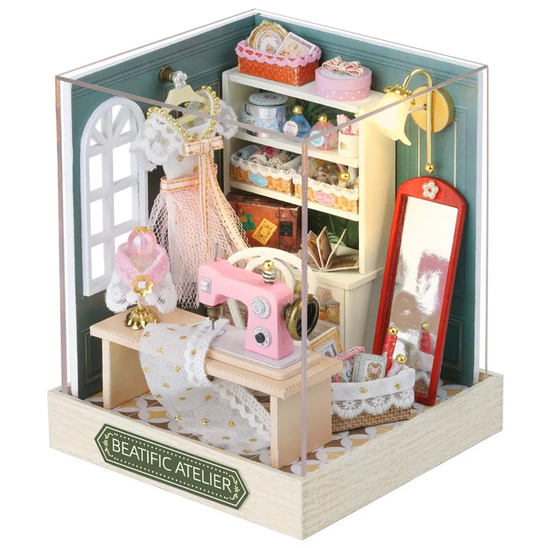 Miniature DIY Small House Kit