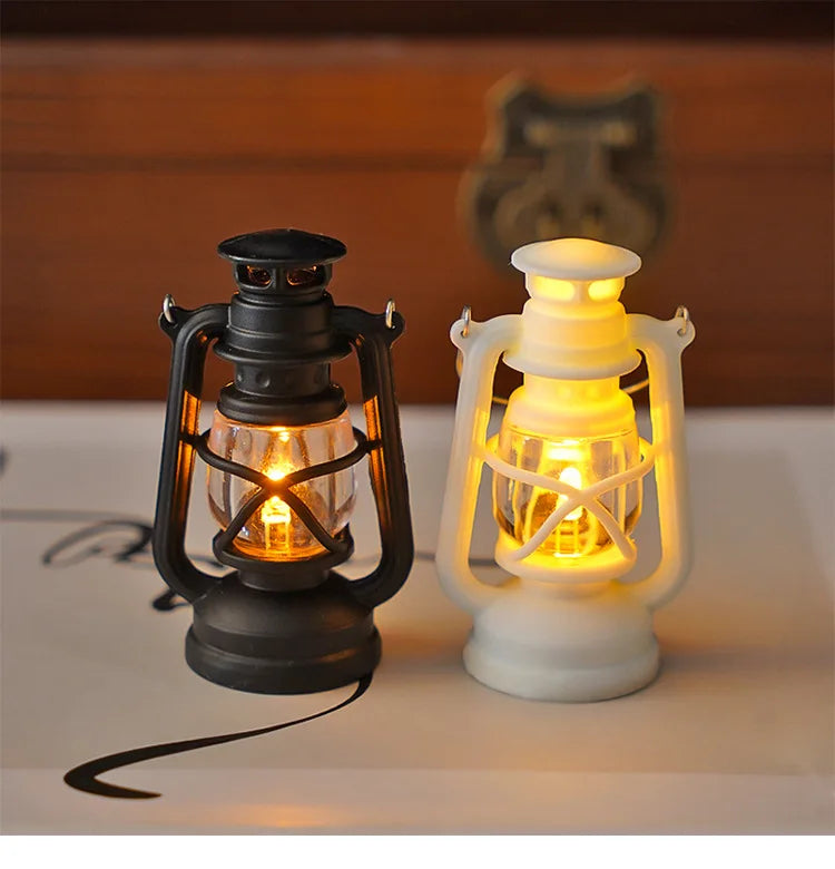 Miniature LED Retro Lantern