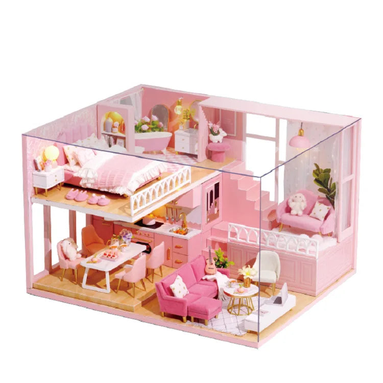 Miniature DIY 3D House Kit