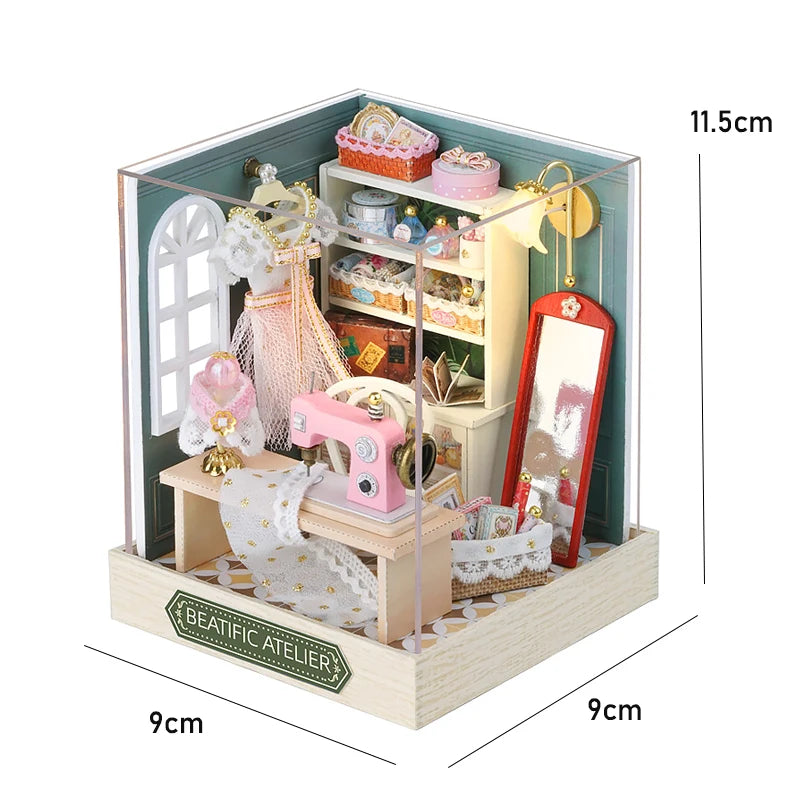 Miniature DIY 3D Puzzle Small House