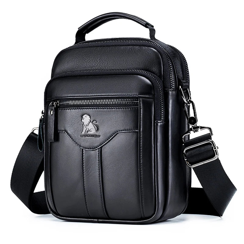 Men's Crossbody Leather Bag
