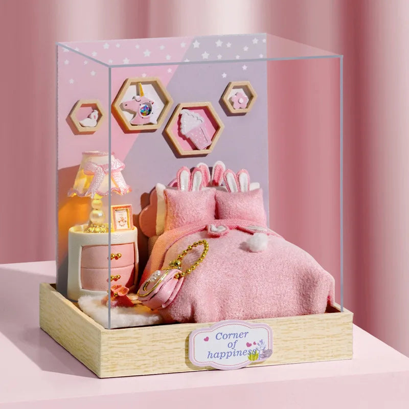 Miniature DIY Small House Kit