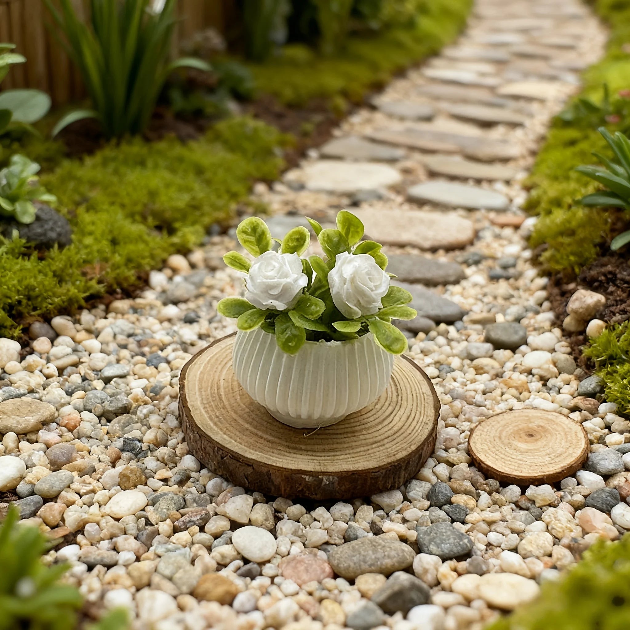 Miniature Rose Potted Plant