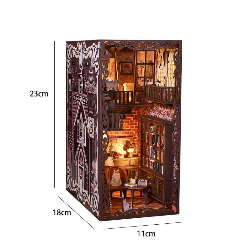 Miniature DIY 3D Book Nook Kit