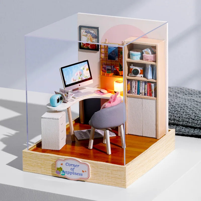 Miniature DIY Small House Kit