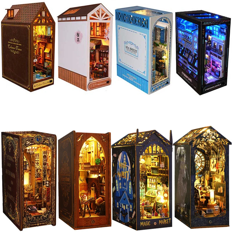 Miniature DIY 3D Book Nook Kit