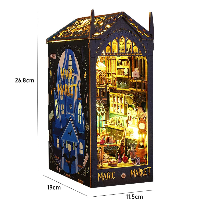 Miniature DIY 3D Book Nook Kit