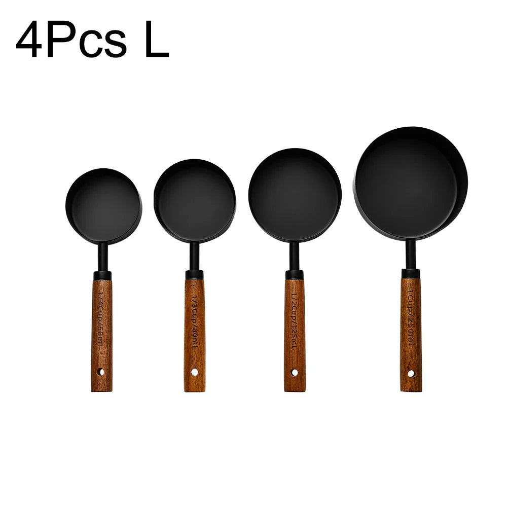 Wooden Handle Measuring Set
