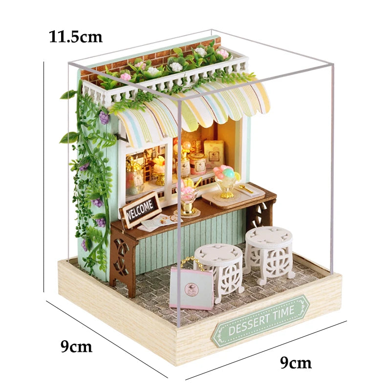 Miniature DIY Small House Kit