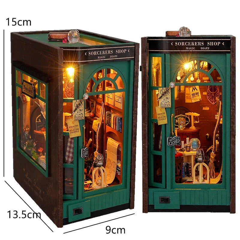 Miniature DIY 3D Book Nook Kit