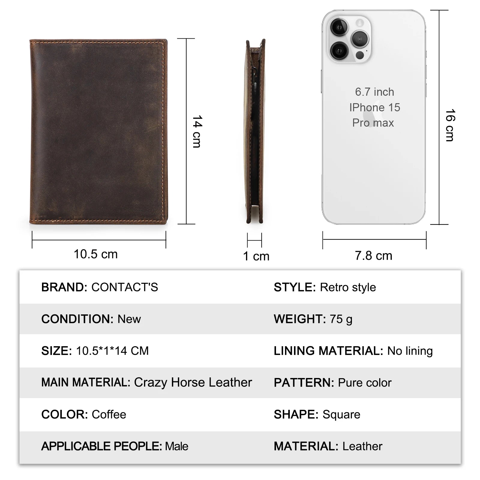 Leather Passport Wallet