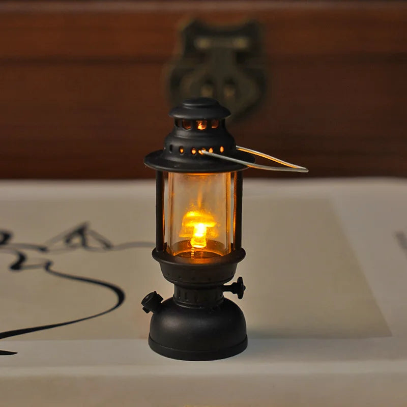 Miniature LED Retro Lantern