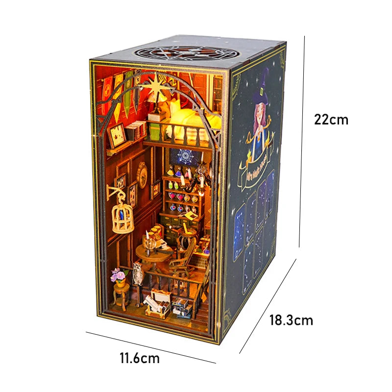 Miniature DIY 3D Book Nook Kit