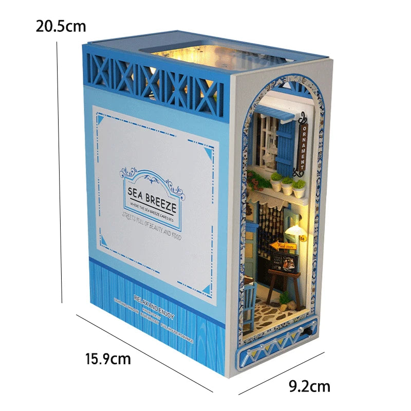 Miniature DIY 3D Book Nook Kit