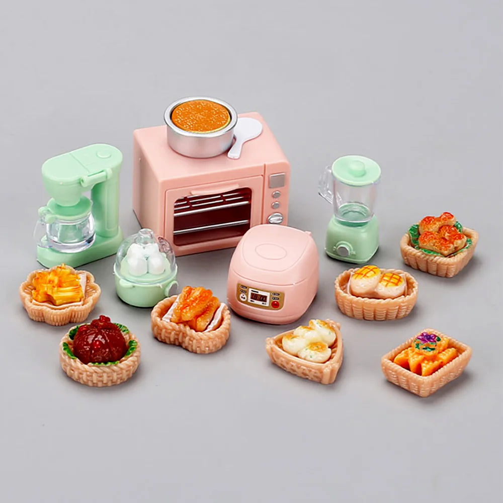Miniature Oven & Food