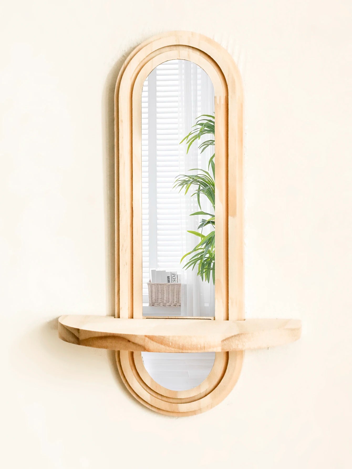 Boho Wooden Wall Shelves
