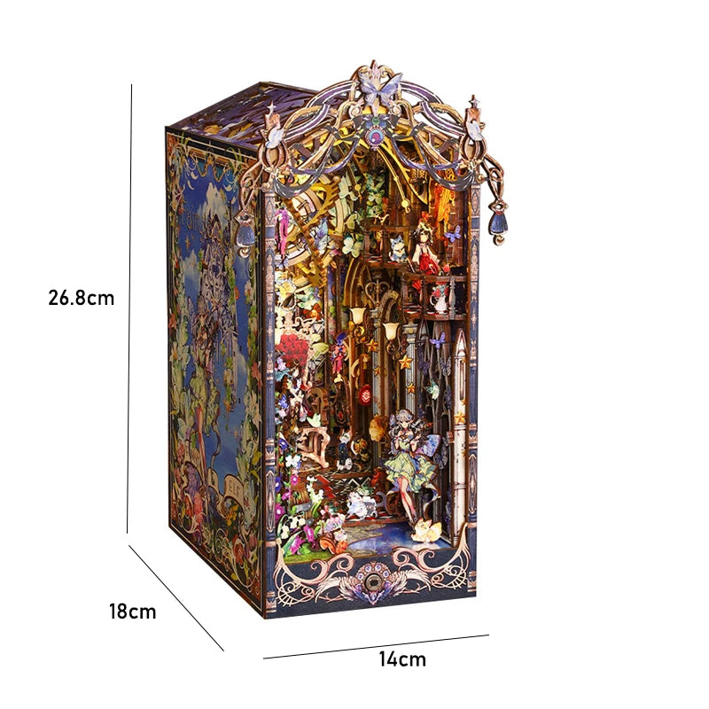 Miniature DIY 3D Book Nook Kit