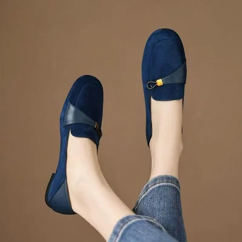 British Style Toe Loafers