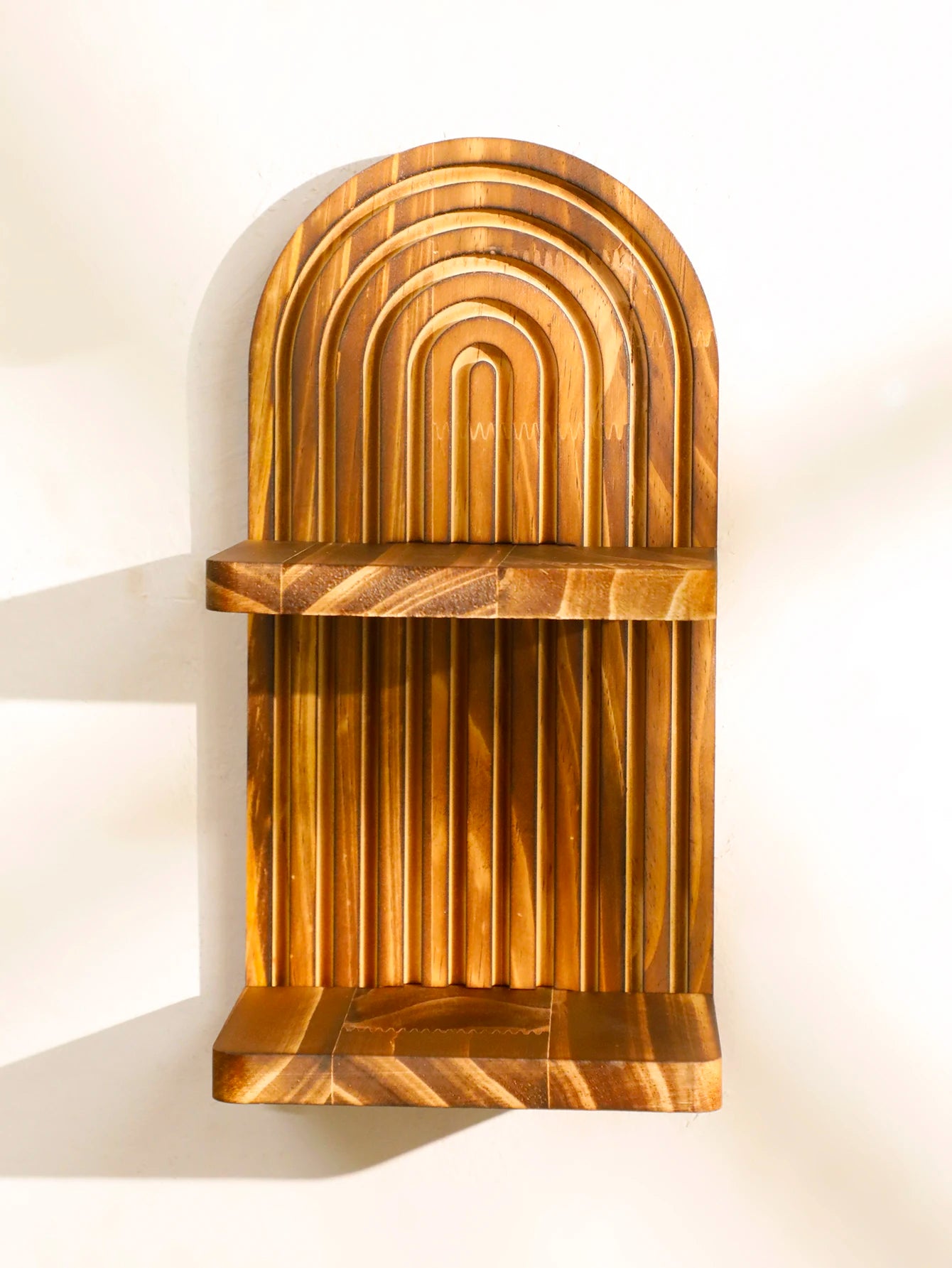 Boho Wooden Wall Shelves