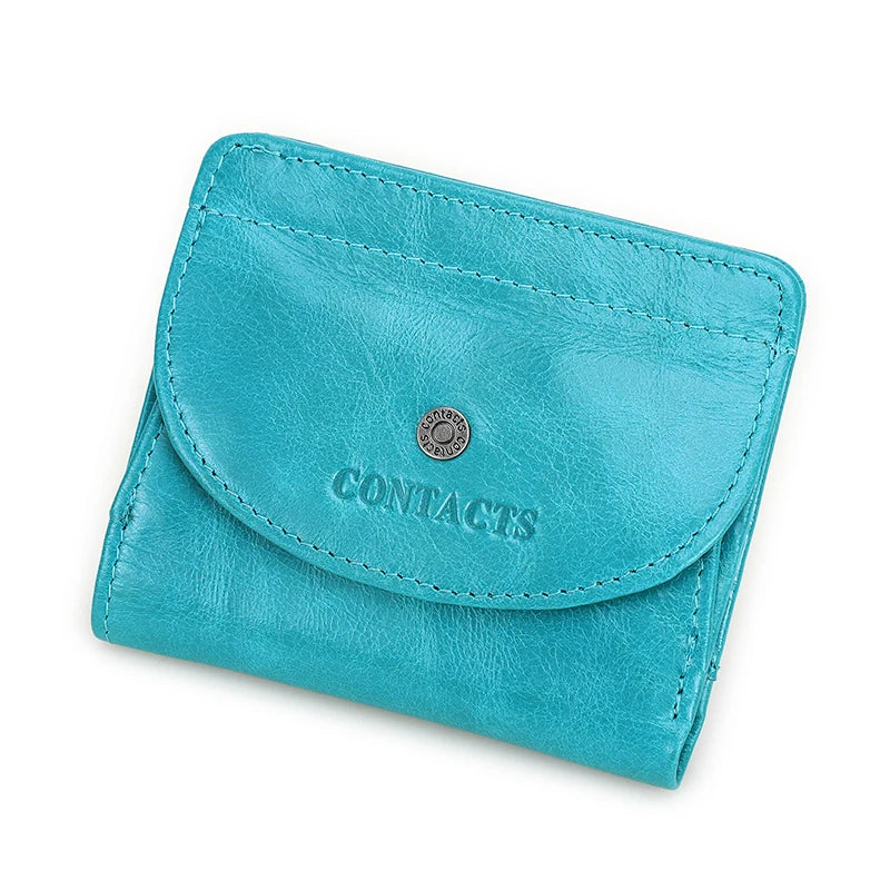 Leather Short Wallets