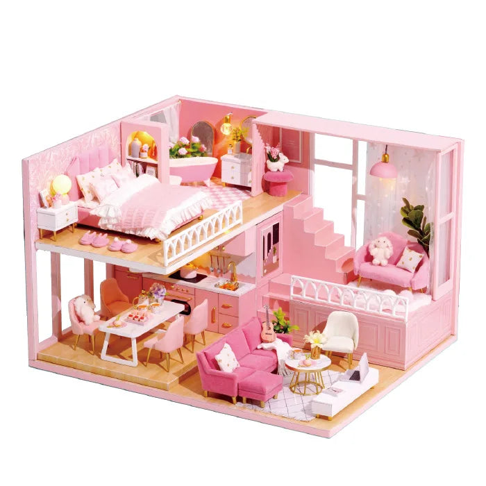 Miniature DIY 3D House Kit