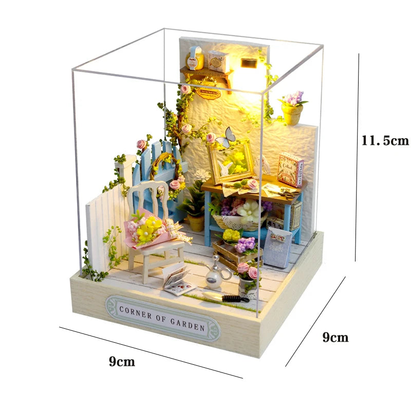 Miniature DIY 3D Puzzle Small House